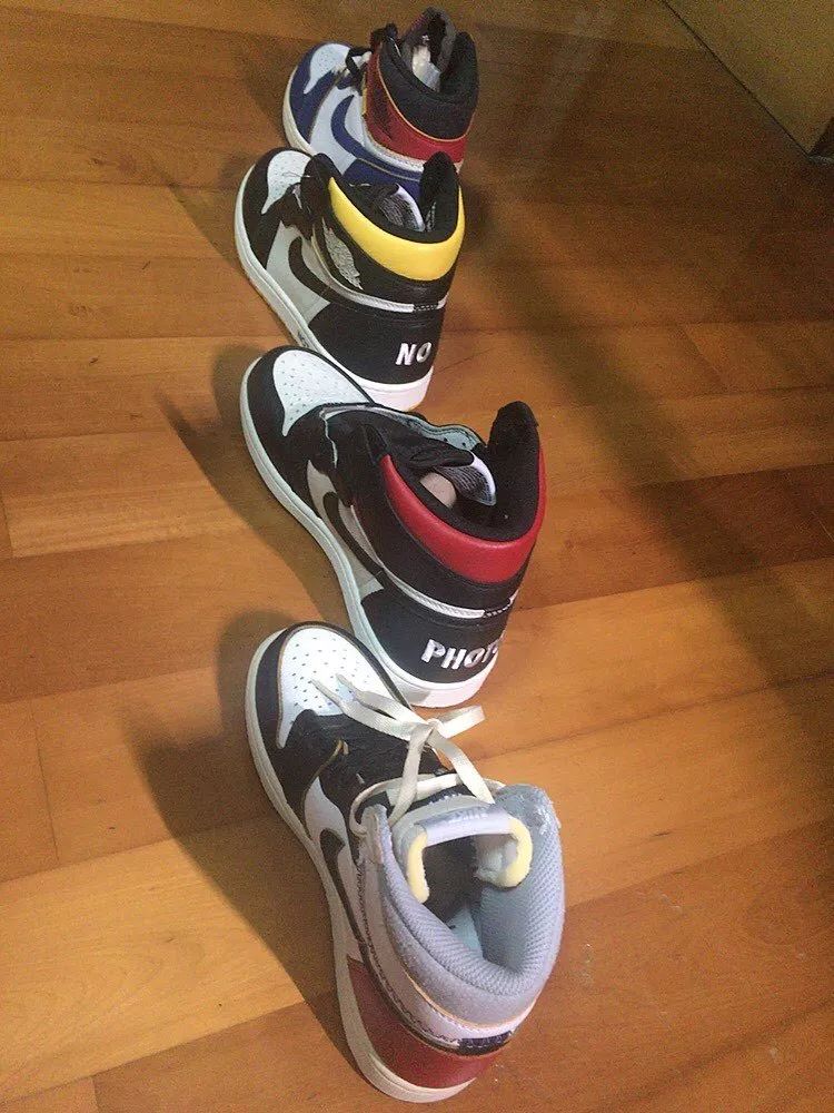 aj7patta鞋盒,aj7联名patta真假对比