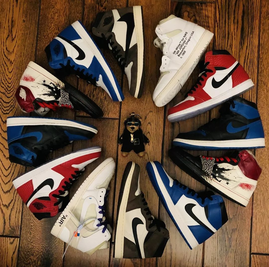 aj7patta鞋盒,aj7联名patta真假对比