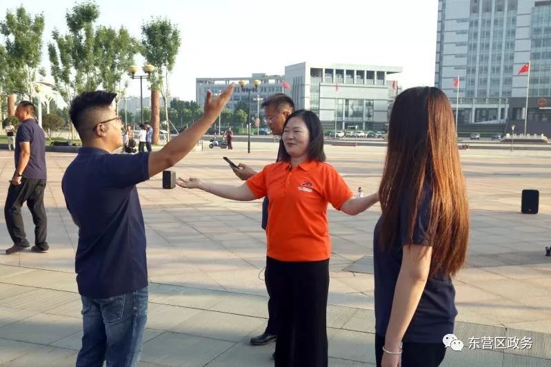 我和我的祖国快闪东营市河口区,东营区快闪