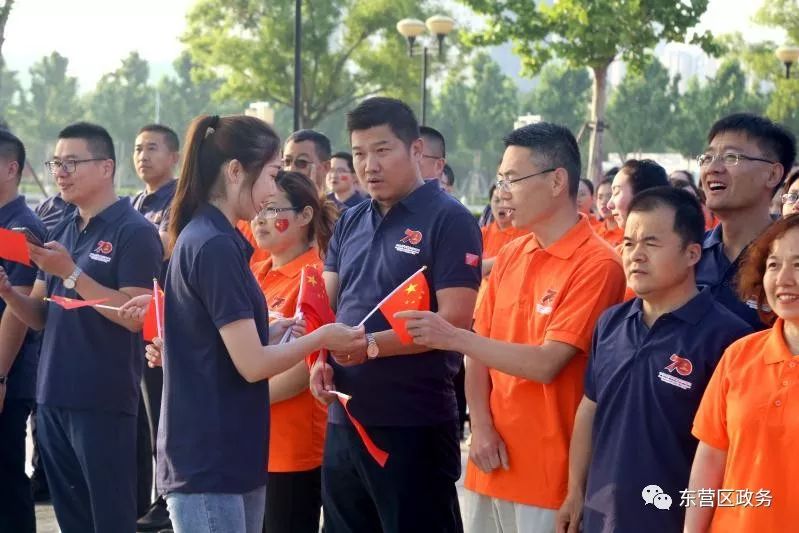 我和我的祖国快闪东营市河口区,东营区快闪