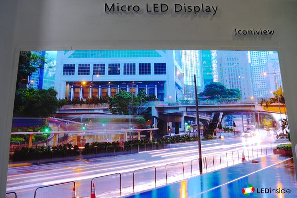 139英寸4KMicroLED显示器，易美芯光说已可量产