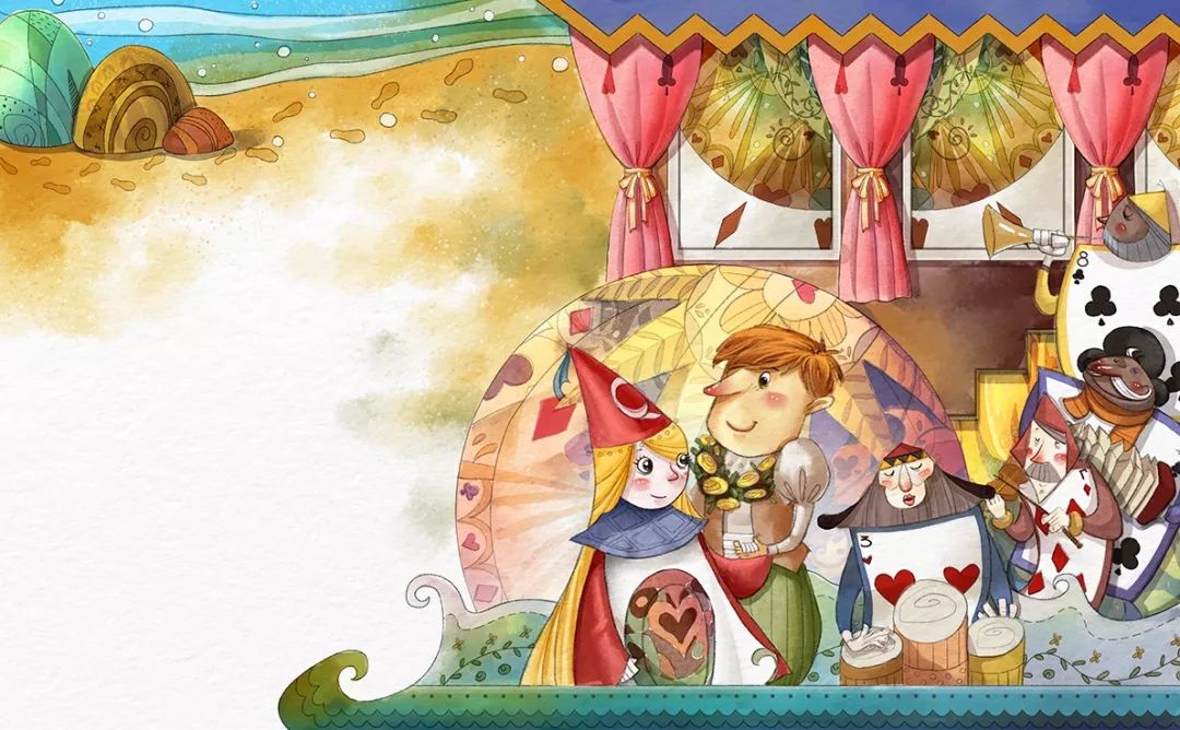 商业儿插绘本「ps板绘仿水彩风」10节课报名啦,绘本的深入绘制