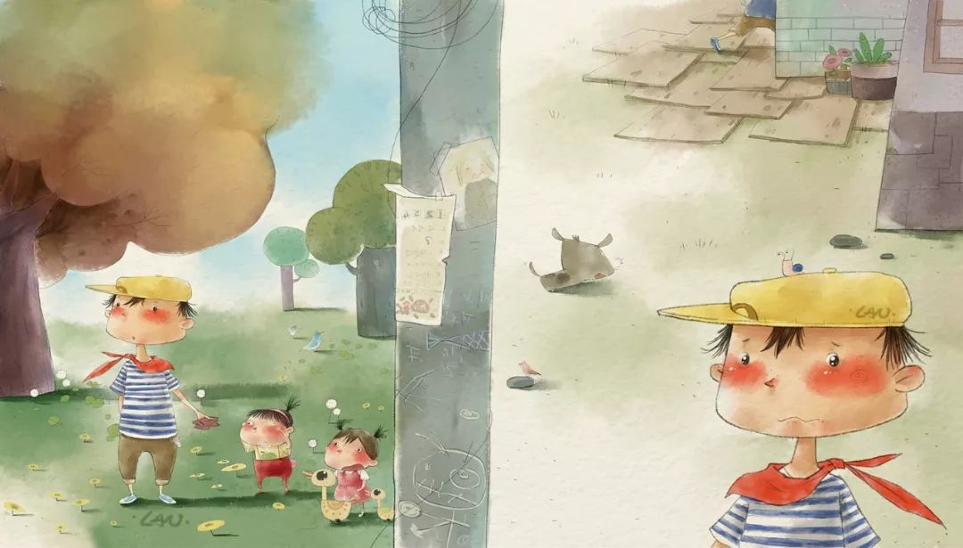 商业儿插绘本「ps板绘仿水彩风」10节课报名啦，绘本的深入绘制