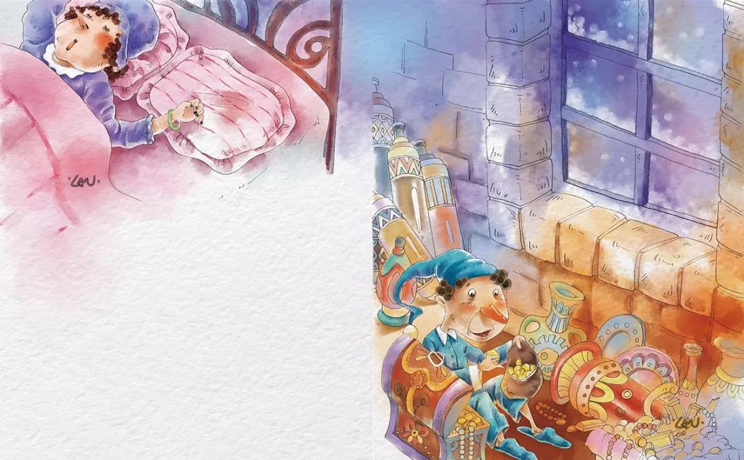 商业儿插绘本「ps板绘仿水彩风」10节课报名啦，绘本的深入绘制