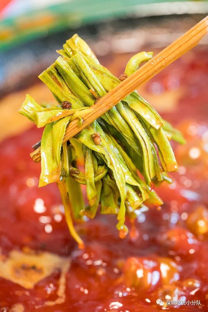 竹架子火锅,有5层高,一筐一筐吃