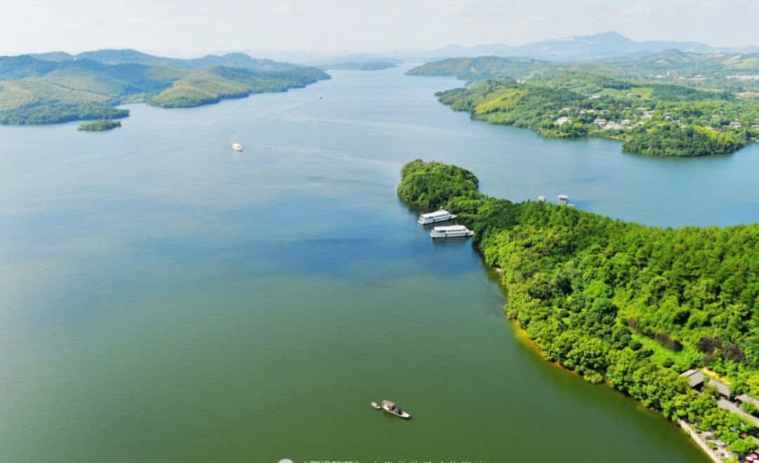 天目湖航拍美景,天目湖风景区航拍