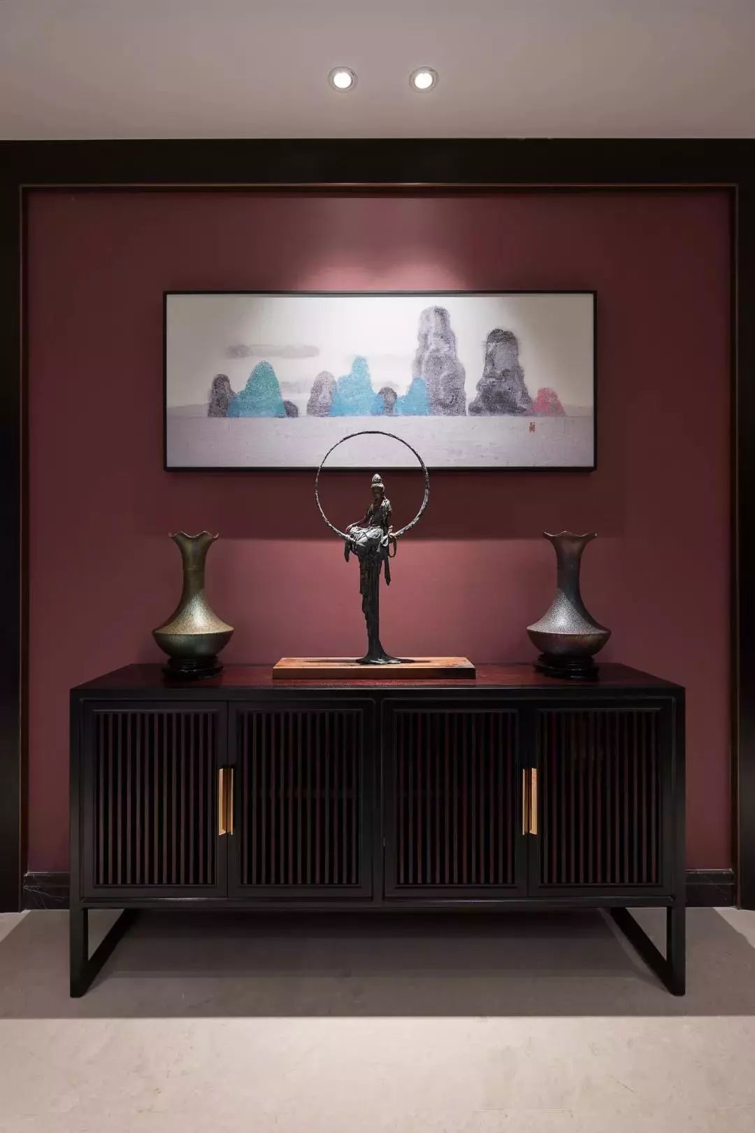 100个经典玄关案例,新中式玄关设计图片大全集