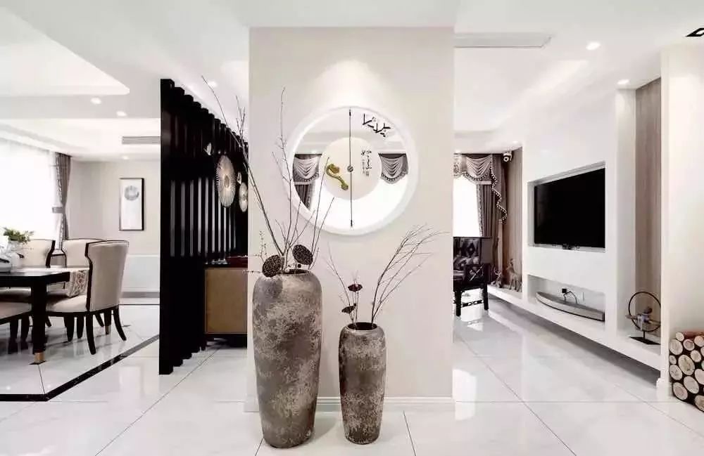 100个经典玄关案例,新中式玄关设计图片大全集