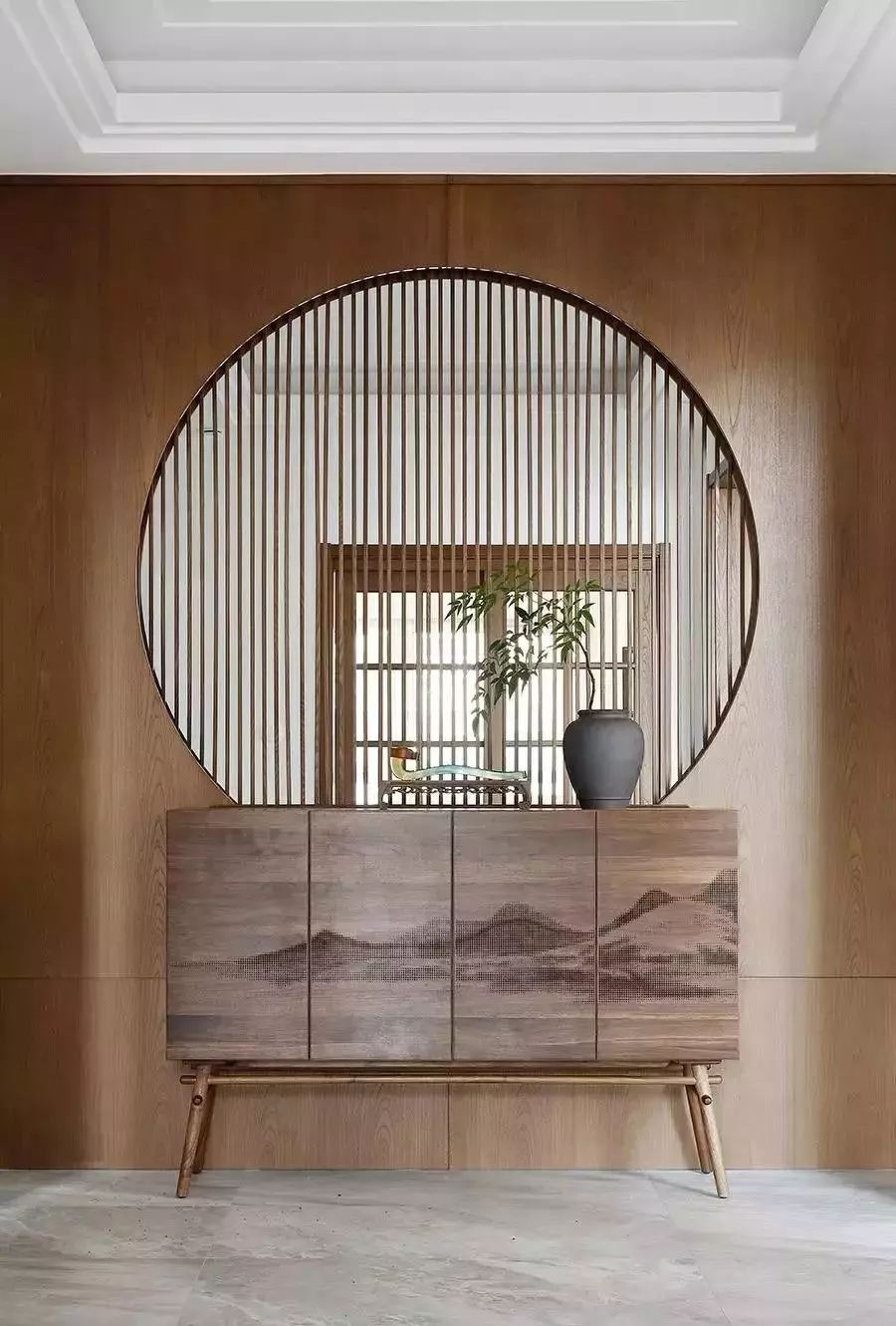 100个经典玄关案例,新中式玄关设计图片大全集