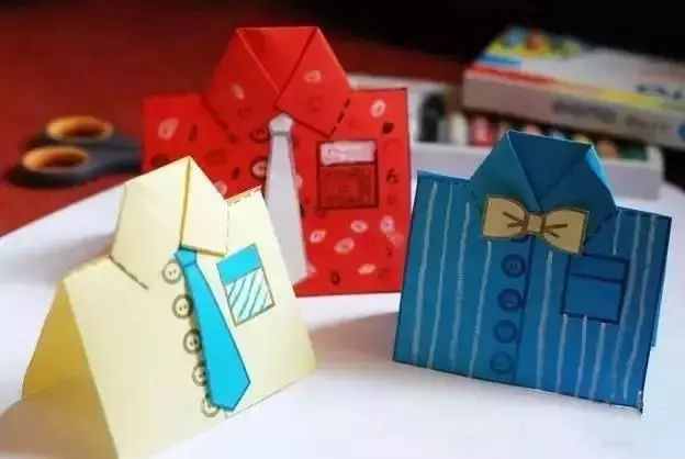 父亲节礼物手工贺卡简单有惊喜,父亲节手工花小礼物简单又漂亮