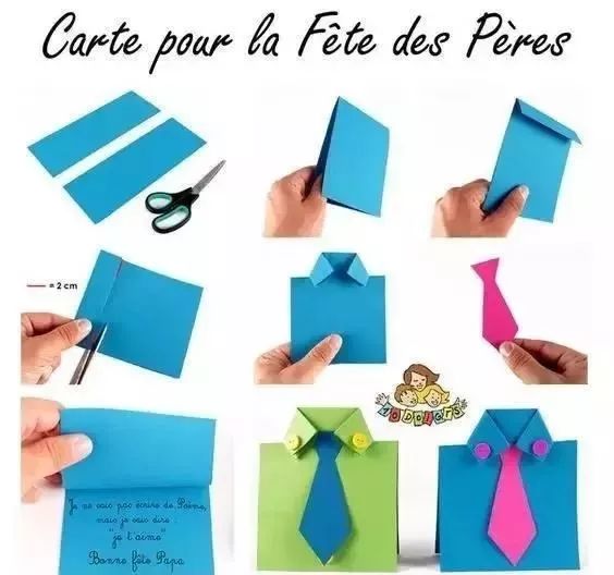 父亲节礼物手工贺卡简单有惊喜,父亲节手工花小礼物简单又漂亮