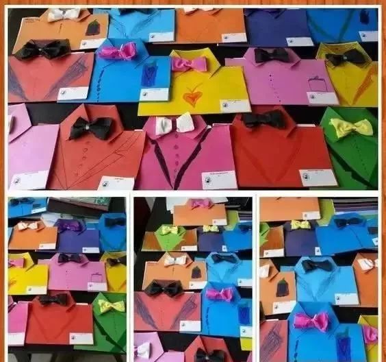 父亲节礼物手工贺卡简单有惊喜,父亲节手工花小礼物简单又漂亮