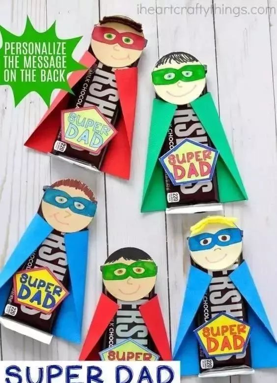 父亲节礼物手工贺卡简单有惊喜,父亲节手工花小礼物简单又漂亮