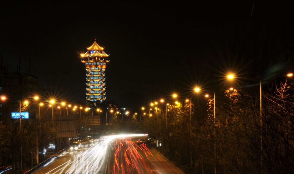 成都美图夜景,高清成都美景的图片