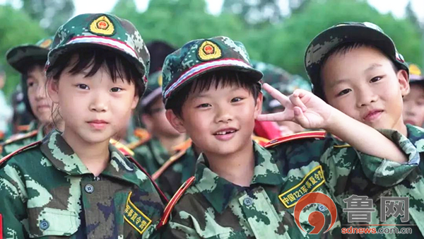 齐鲁少年军校军事夏令营,鲁网德州小记者