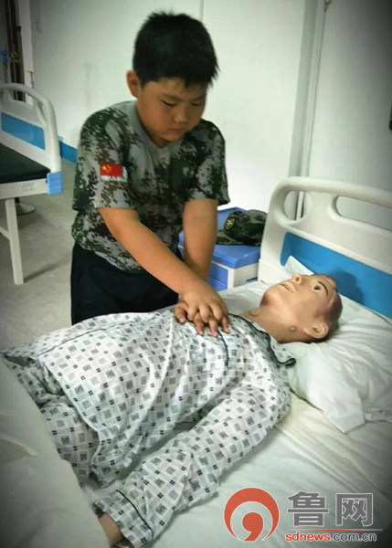 齐鲁少年军校军事夏令营,鲁网德州小记者