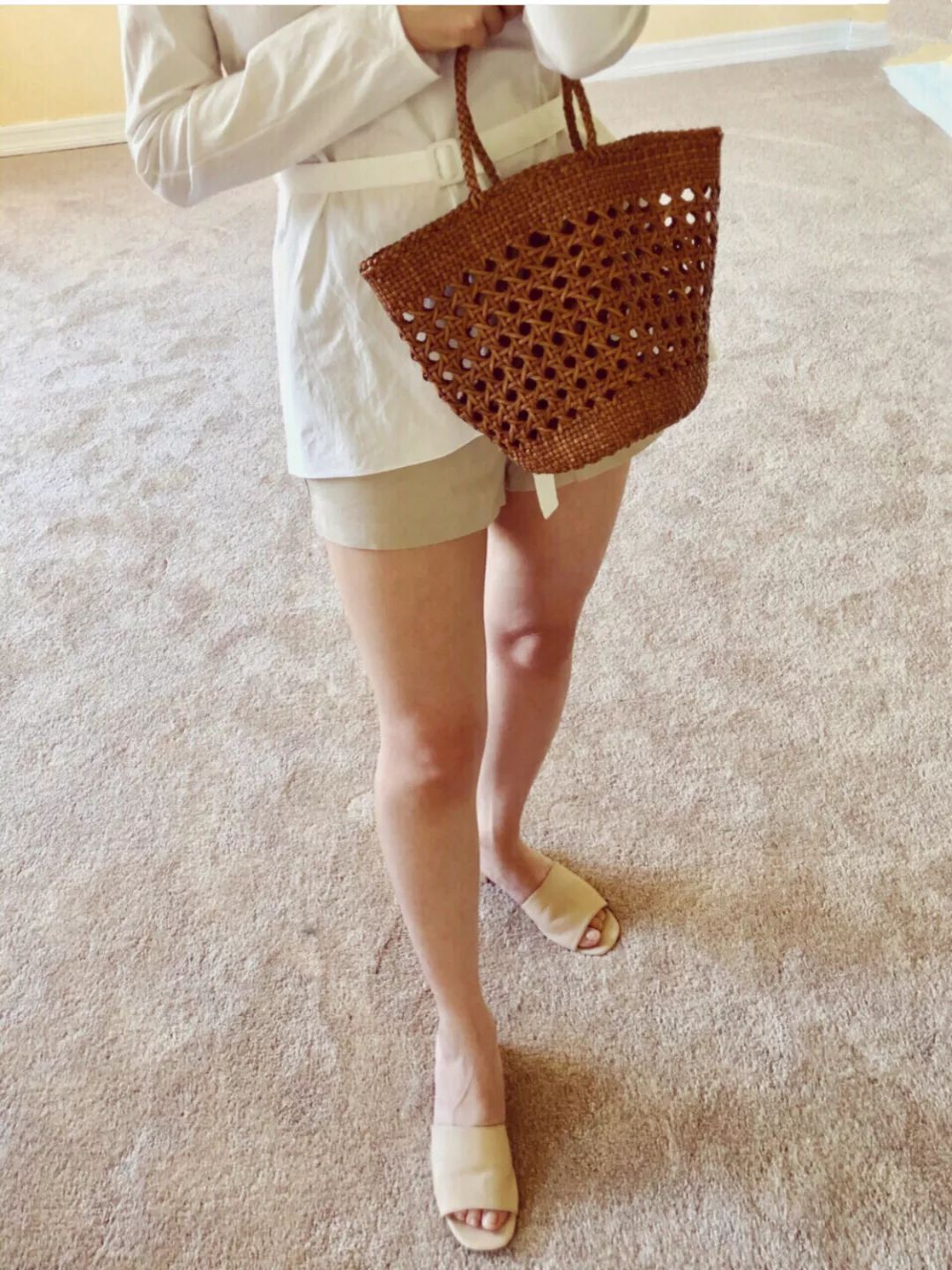 不是菜篮子不好看，这50款明星潮人都爱的草编包，才没有过时