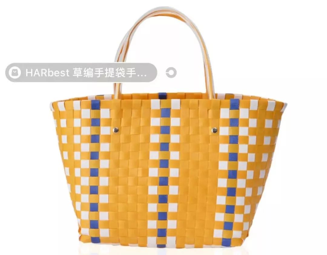 不是菜篮子不好看，这50款明星潮人都爱的草编包，才没有过时