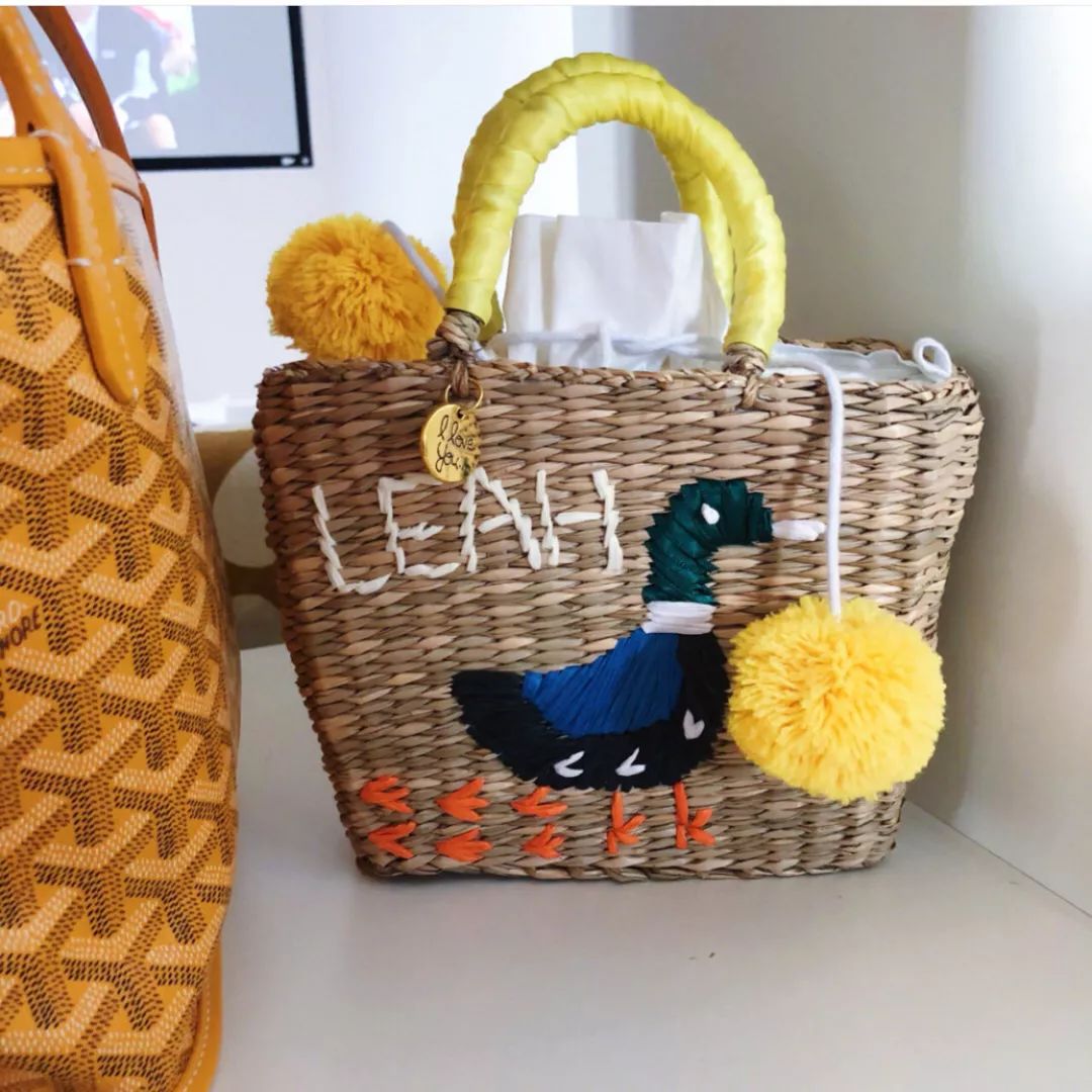 不是菜篮子不好看，这50款明星潮人都爱的草编包，才没有过时