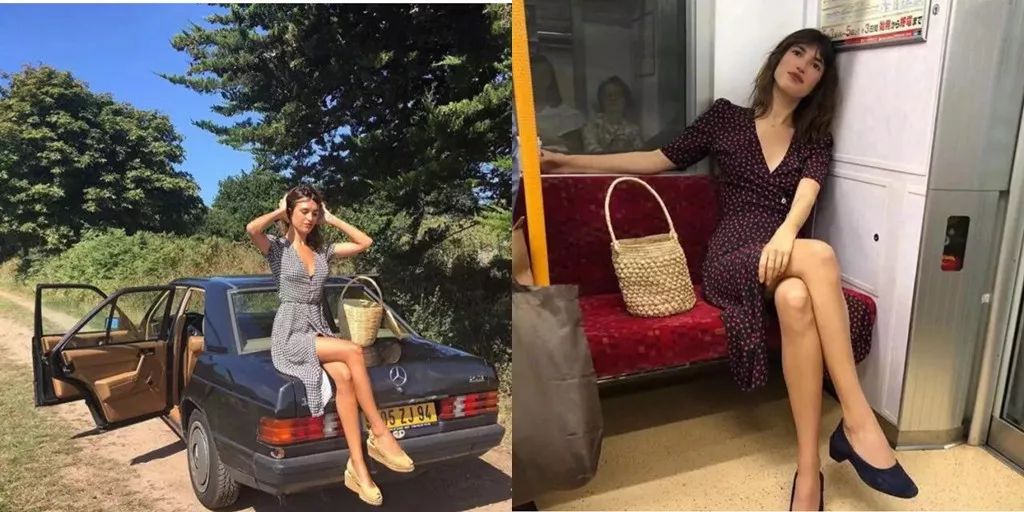 不是菜篮子不好看，这50款明星潮人都爱的草编包，才没有过时