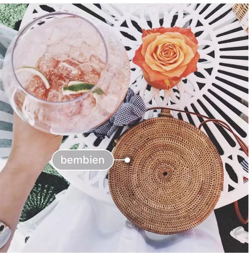 不是菜篮子不好看，这50款明星潮人都爱的草编包，才没有过时