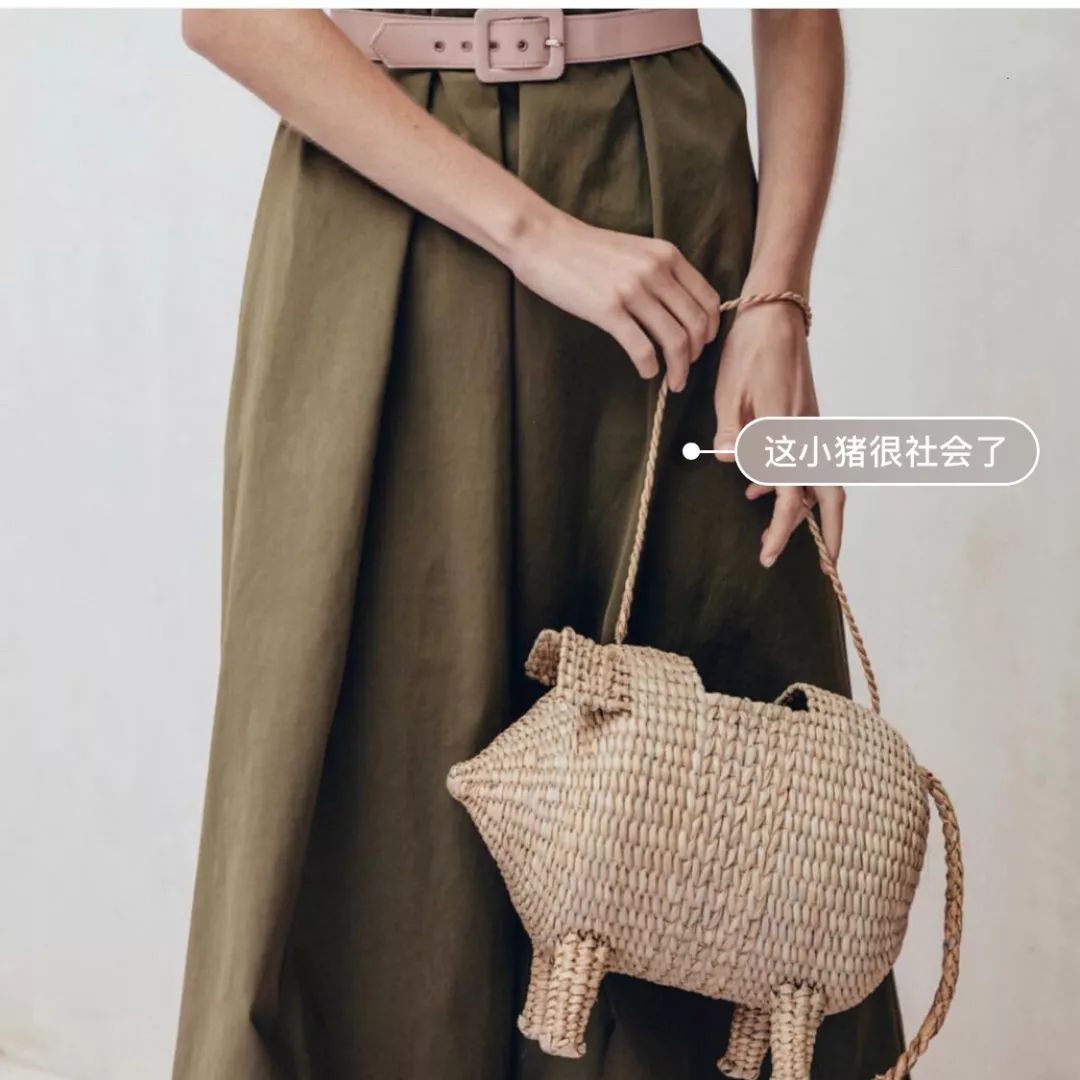 不是菜篮子不好看，这50款明星潮人都爱的草编包，才没有过时