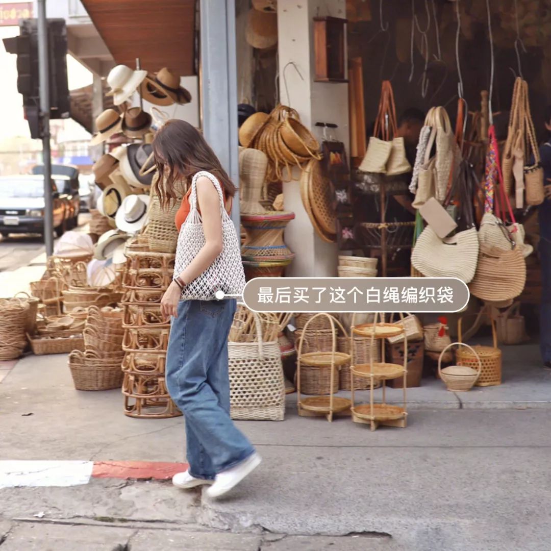 不是菜篮子不好看，这50款明星潮人都爱的草编包，才没有过时