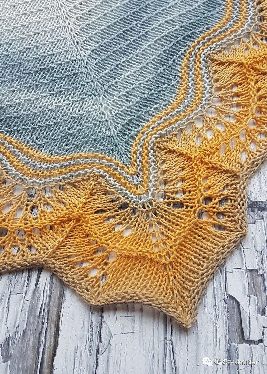 神秘团织第1期|“你好”三角蕾丝披肩（教程公开）