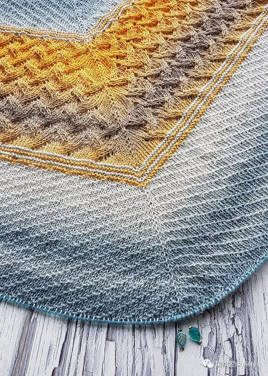 神秘团织第1期|“你好”三角蕾丝披肩（教程公开）