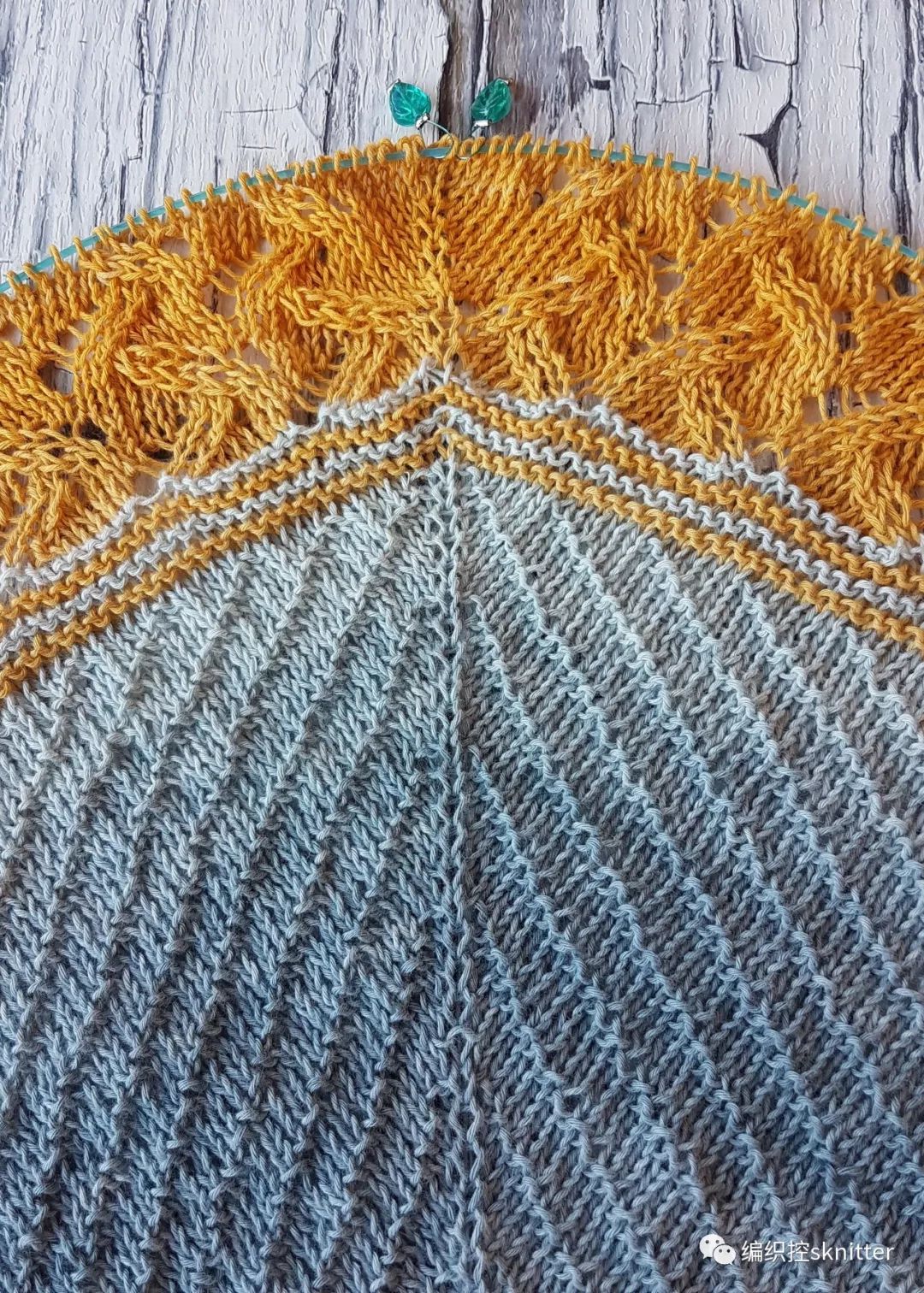 神秘团织第1期|“你好”三角蕾丝披肩（教程公开）