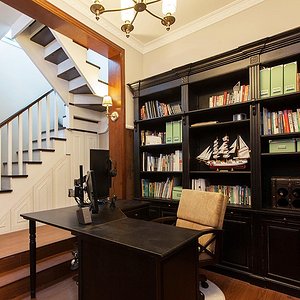 三浦友和豪宅的室内景