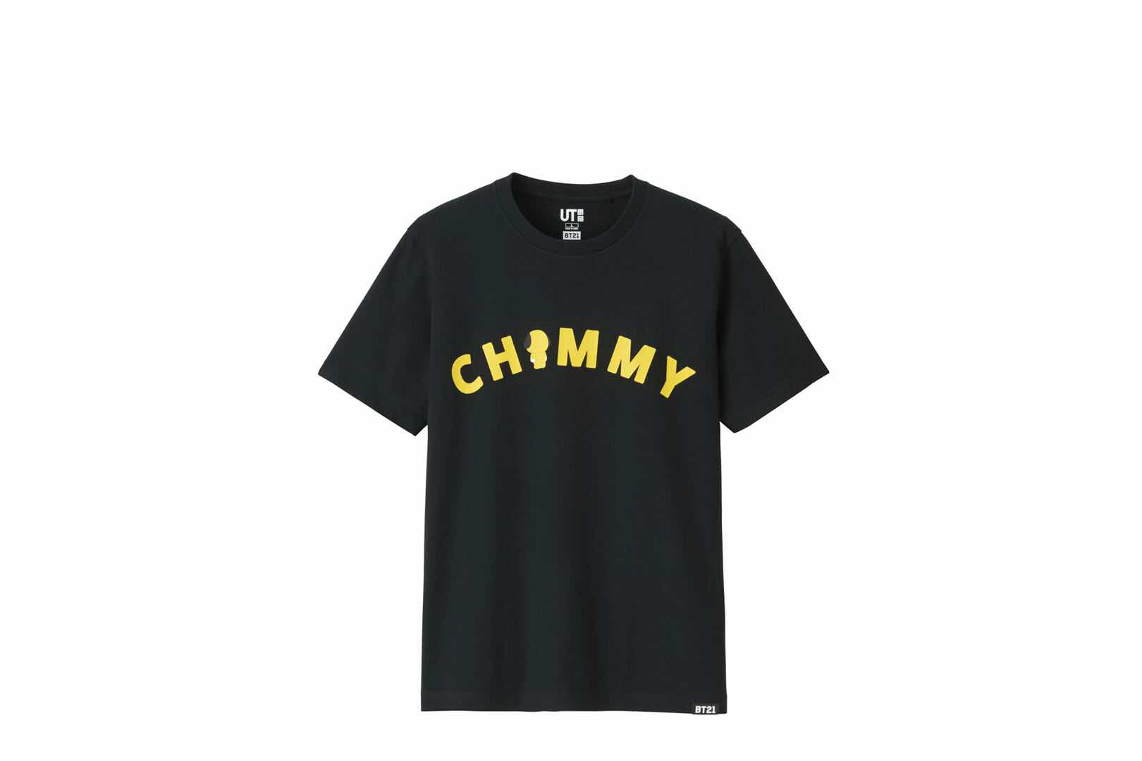 bts卡通形象对应人图片,btst恤优衣库