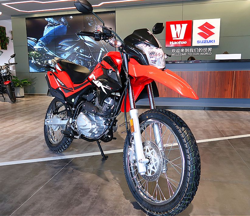 豪爵nk150s深度评测拉萨,豪爵新车到店