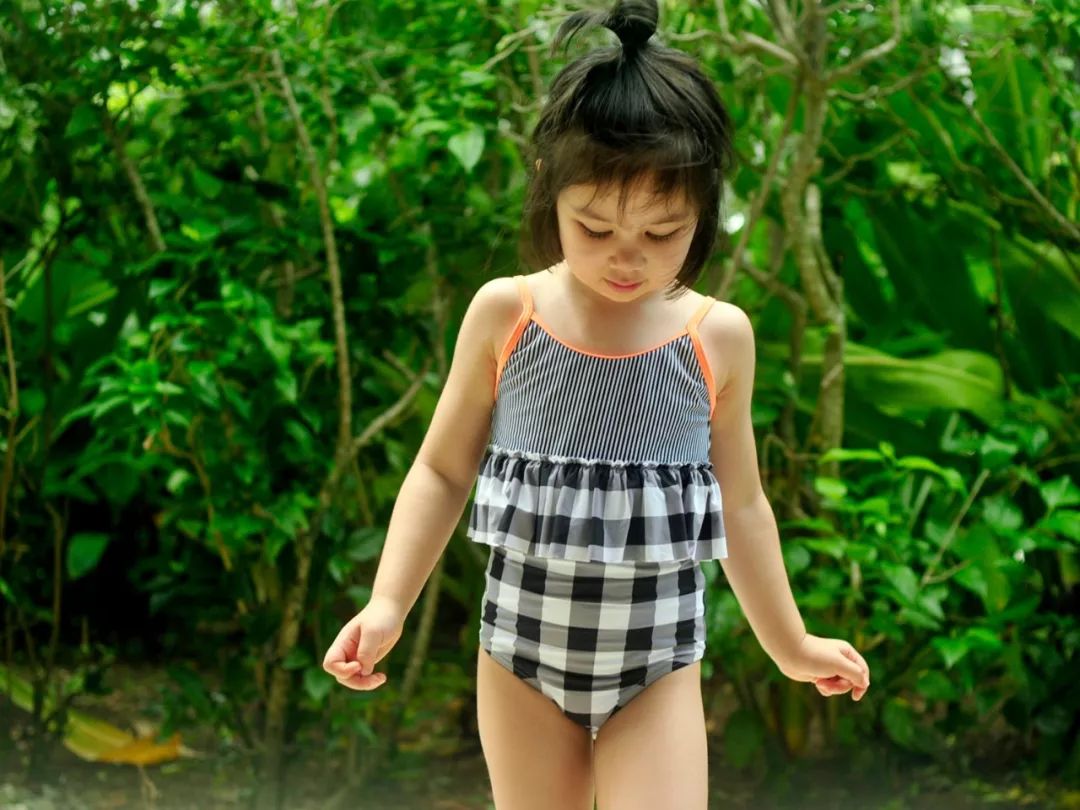 泳衣小个子推荐可爱,泳衣可爱日系小孩