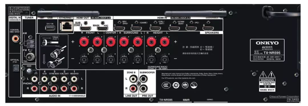 简易使用，智能体验——ONKYOTX-NR5957.2声道网络影音接收机