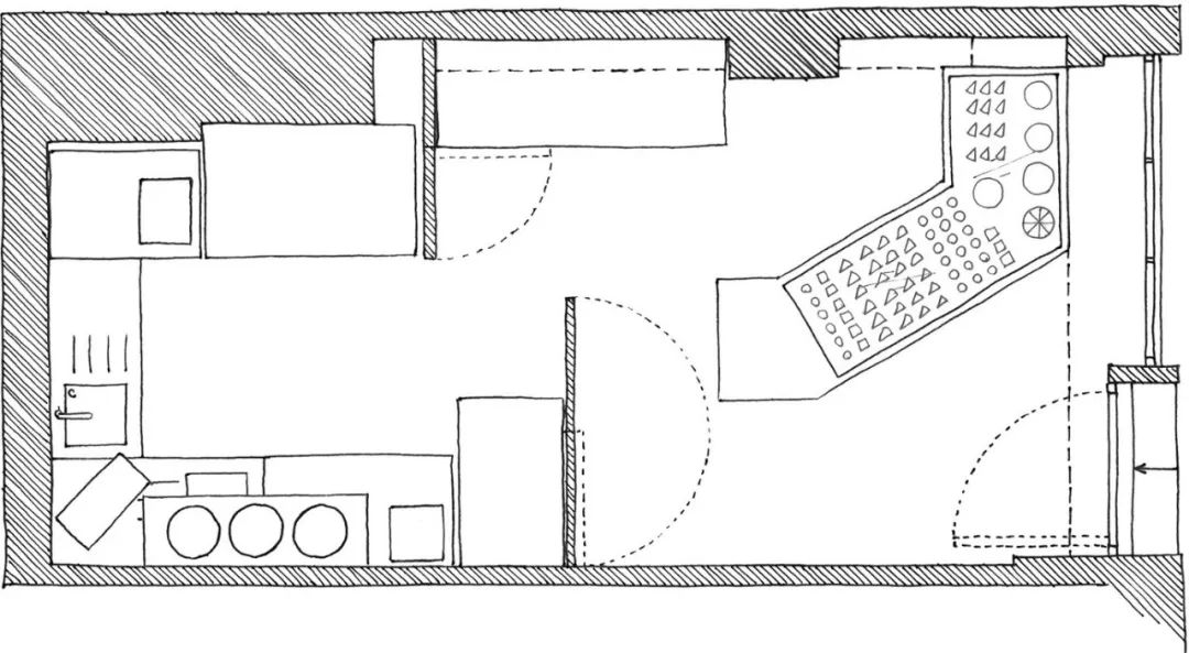 商业案例甜品空间,有格调的甜品店店面设计