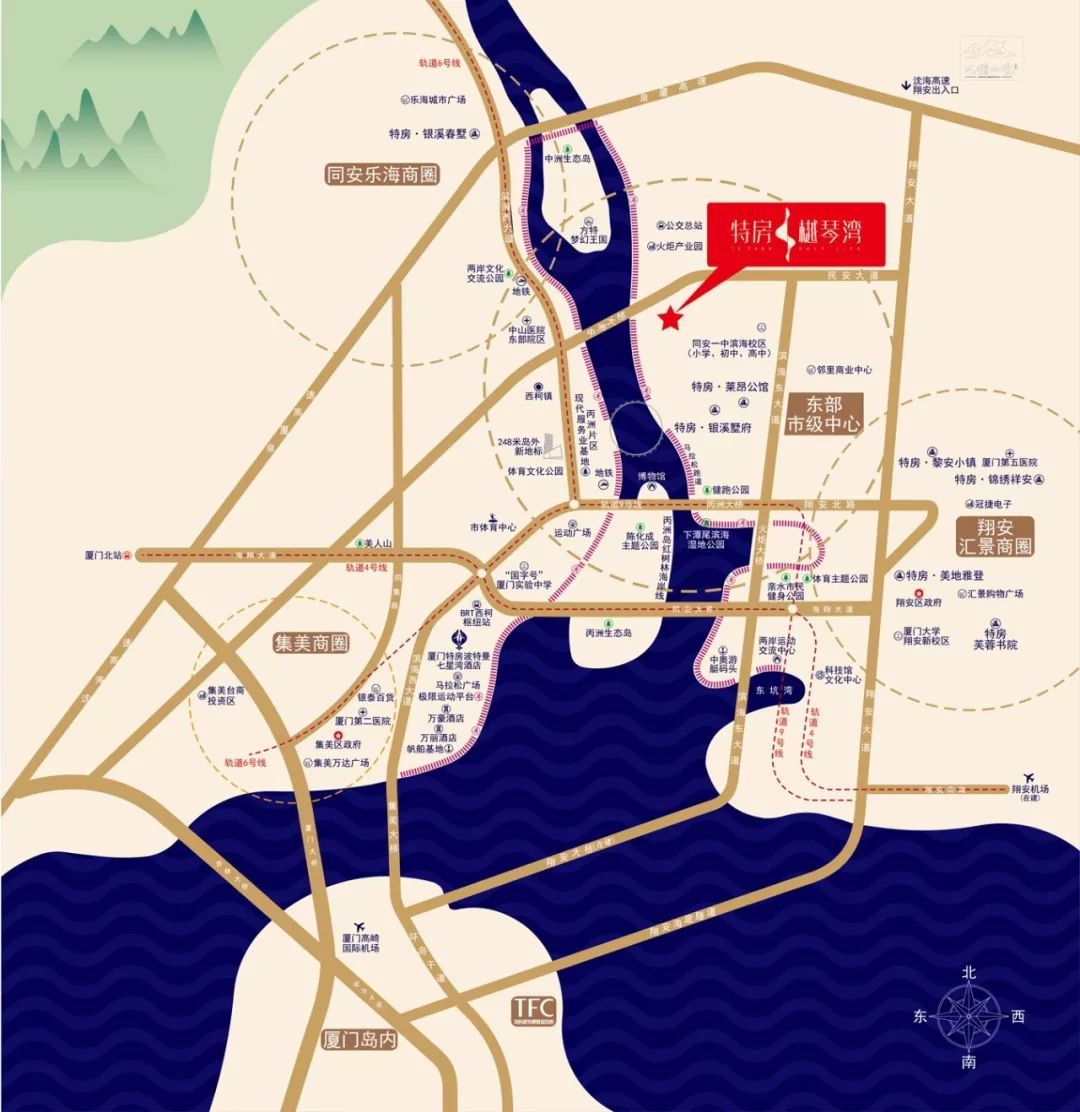 厦门新城中心最新规划,厦门市千亿新城