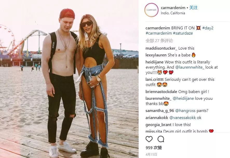 明星穿的破洞裤,为什么明星穿牛仔裤都很有型