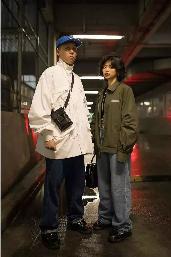 16个潮流感街拍,土味街拍劈叉