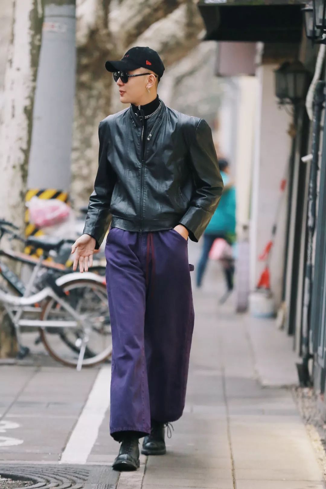 16个潮流感街拍,土味街拍劈叉