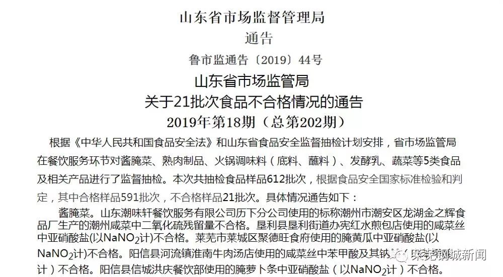 东营查出哪些羊肉店不合格,东营食品不合格名单处罚