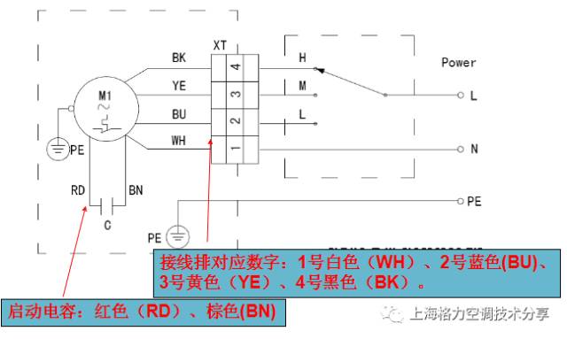 空调回路布线接线图,空调电气接线专项培训