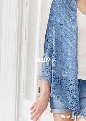蕾丝镂空祖母格披肩钩织教程,爱尔兰蕾丝钩花披肩教程
