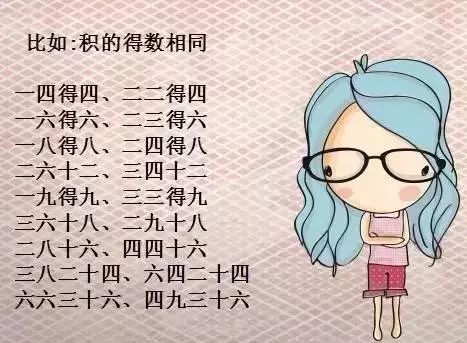 九九乘法口诀表快速学习法四年级,大九九乘法口诀表完整excel打印版