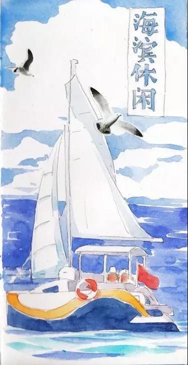 简单点的手绘游记,手绘达人作品欣赏