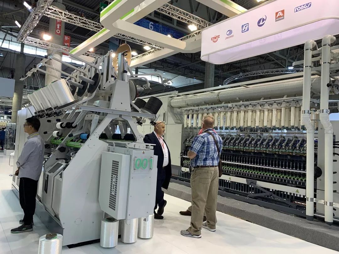 「直击ITMA•他们正在改变世界(PART1」中纺机、常州宏大、无锡宏源智能产品惊艳欧洲
