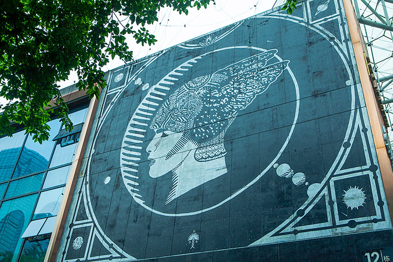 涂鸦成都墙绘,成都涂鸦墙绘街