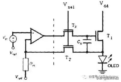 OLED显示屏，行驱动电路设计，单片机AT89C51与和显示屏的硬件接线