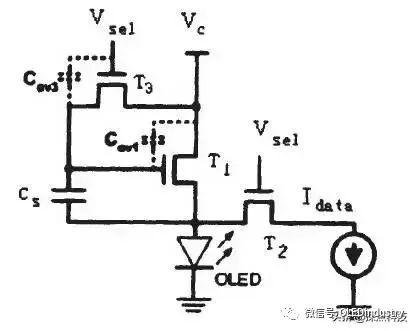 OLED显示屏，行驱动电路设计，单片机AT89C51与和显示屏的硬件接线