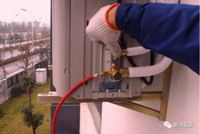变频空调抽真空视频详细教程,变频空调没有真空机怎么抽真空